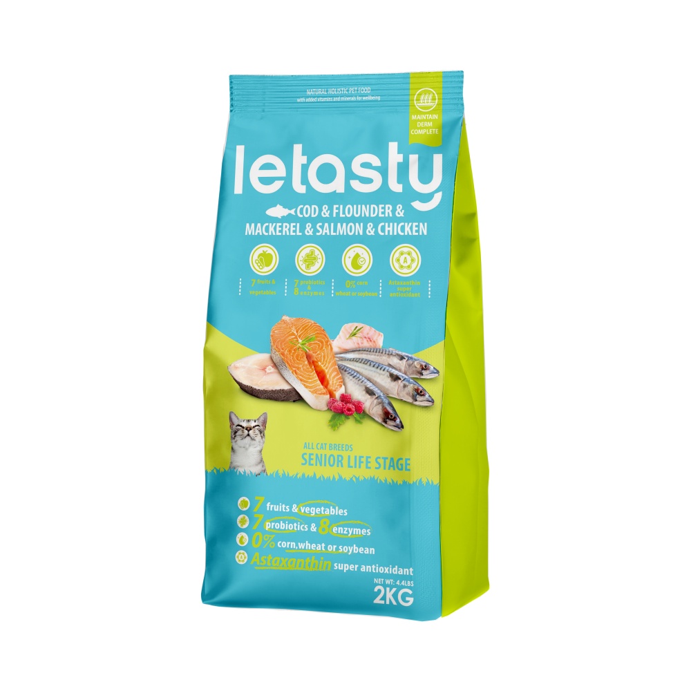 成貓四種魚護膚化毛配方